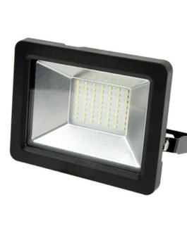 Refletor Led 6400k Bivolt Preto 30w Startec